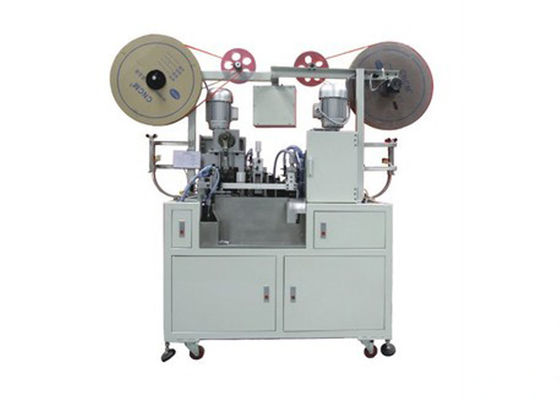Le double complètement automatique de haute qualité finit la machine de rabattement de dépouillement de pressing de terminal de coupe de câble