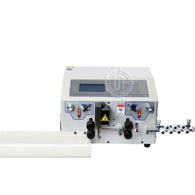 Machine à un noyau de coupe et de dépouillement de fil pour des câbles de téflon de bande d'unité centrale de PVC