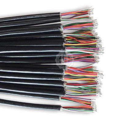 Le noyau de câble câble la machine de dépouillement et de rabattement avec l'écran de couleur et les moteurs servo de PLC