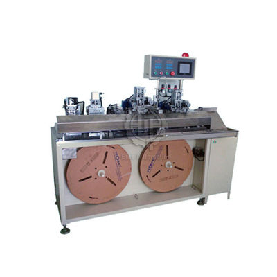 Fente du sertisseur automatique d'olive de lame, machine de rabattement complètement automatique de câble plat