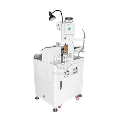 Tête simple de rabattement de machine du fil AWG18 automatique pour dépouiller/tordant