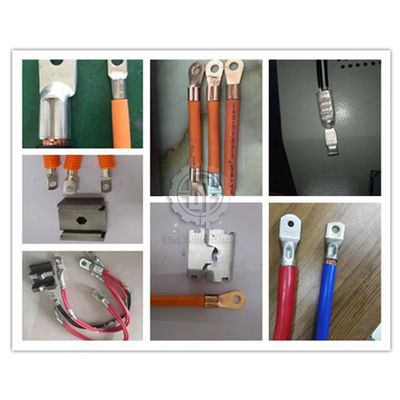 Machine Rj45 de rabattement complètement automatique hydraulique, coupe 1-300mm2 et machine de rabattement