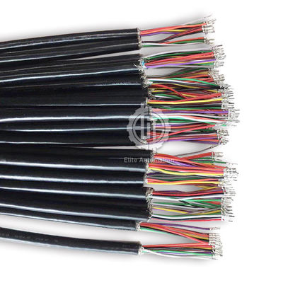 Machine de dépouillement et de rabattement de fil de 16 noyaux