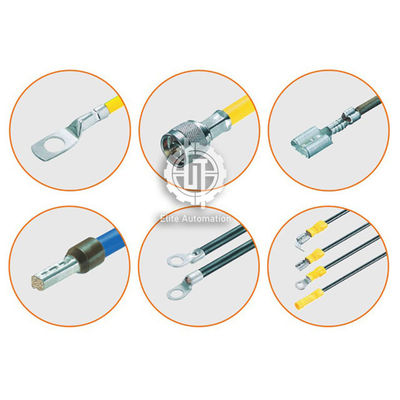 Chaîne de rabattement pneumatique du sertisseur 0.25-6.0mm2 de fil de connecteur compact