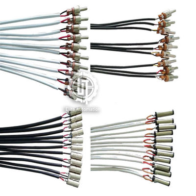 Machine de soudure de connecteur de C.C RCA TV, machine de soudure de tache d'OD0.6mm