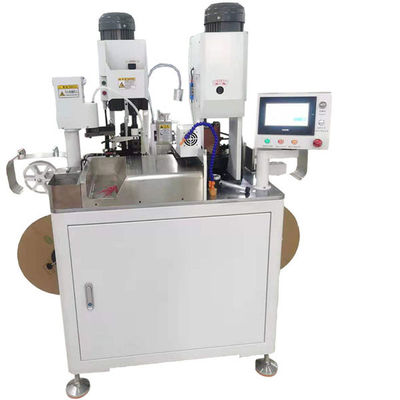 Machine terminale multifonctionnelle de deux têtes pour le pressing parallèle de fil simple